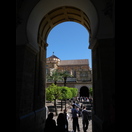 Der Gebäudeteil der Kathedrale